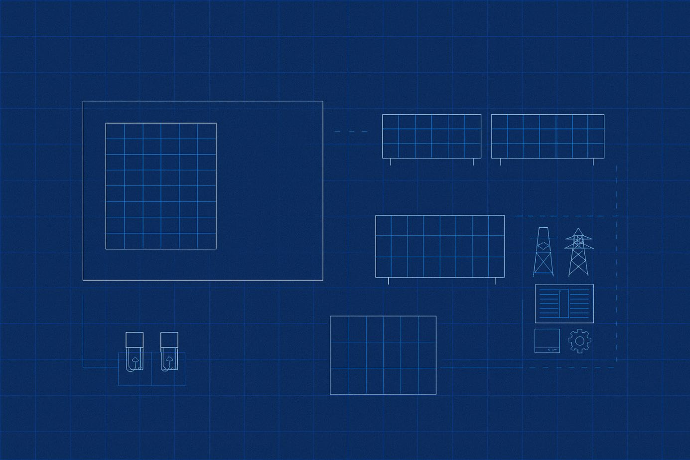 Schaltplan einer Anlage